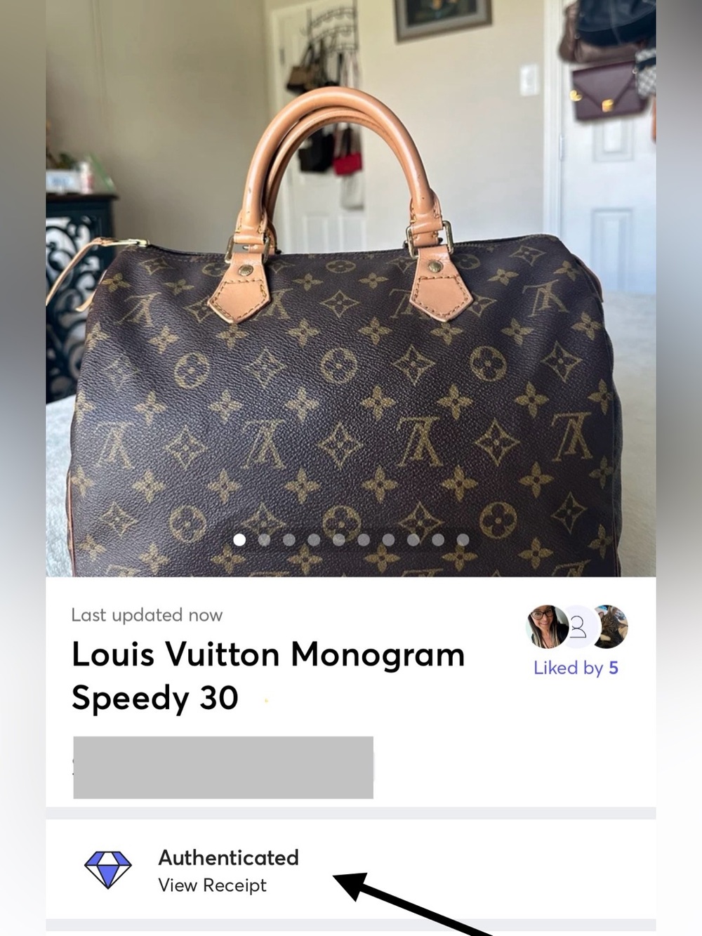 Louis Vuitton Brown Monogram Speedy 30 Handbag - Picture 16 of 16